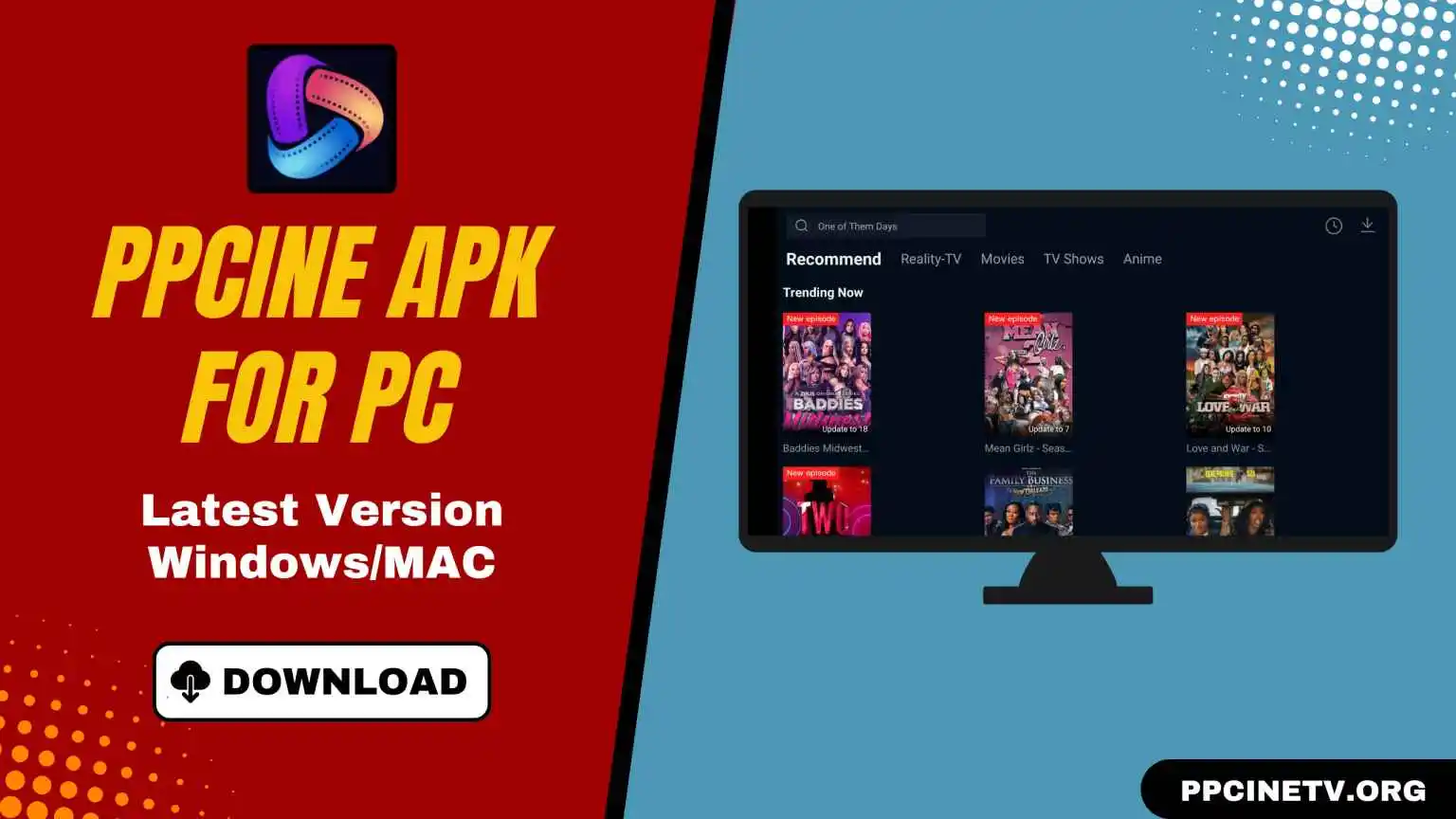 PPCine APK para computador