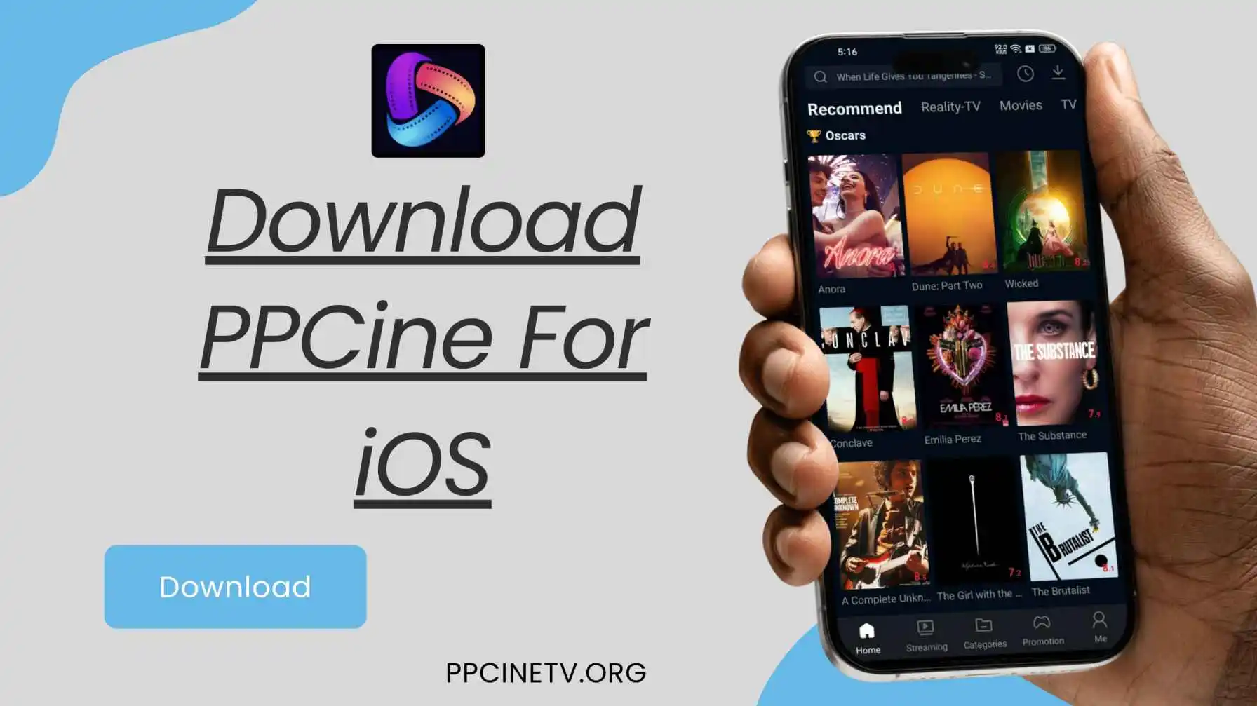 Download PPCine for iOS